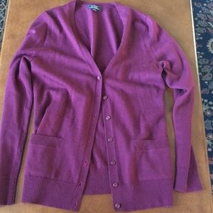 Extra Fine Merino Wool Cardigan